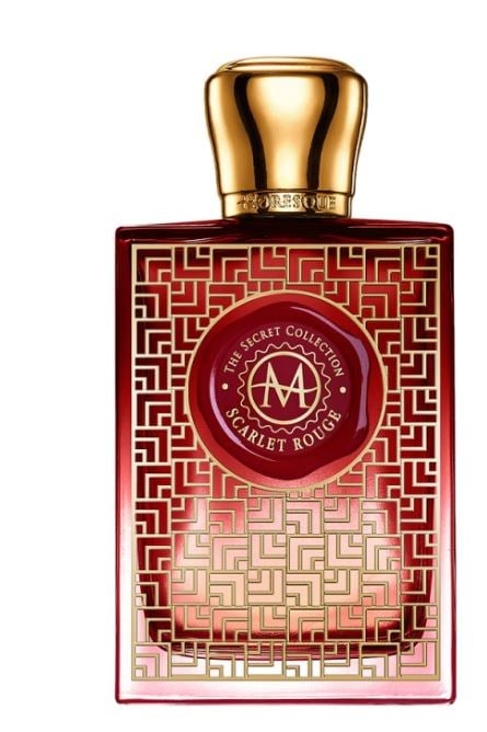 MORESQUE PARFUM Scarlet Rouge Thé Secret Collection Limited Edition 75ml Spray
