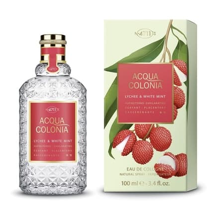 4711 Lychee And White Mint Eau de Cologne (EDC) Mixte 100ml - Maison des fragrances