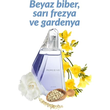Avon Perceive Fresh Floral Fragrance Long Lasting Eau de Parfum (EDP) Mixte 100ml