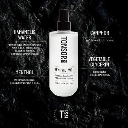 Tonsor 1951 Veni Vidi Vici Lotion Après-Rasage Homme 200 ml