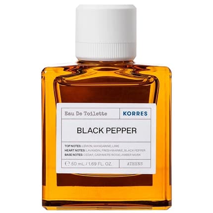 Korres Black Pepper Eau de Toilette Homme 50 ml