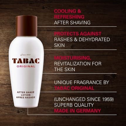Tabac Original After Shave Lotion Après-Rasage Homme 150 ml