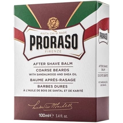 Proraso Red Nourishing With Sandalwood Baume Après-Rasage Homme 100 ml