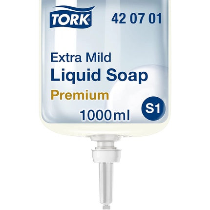Tork Extra Mild Liquid Soap Refill S1 Non Perfumed 1 Litre Maison des fragrances