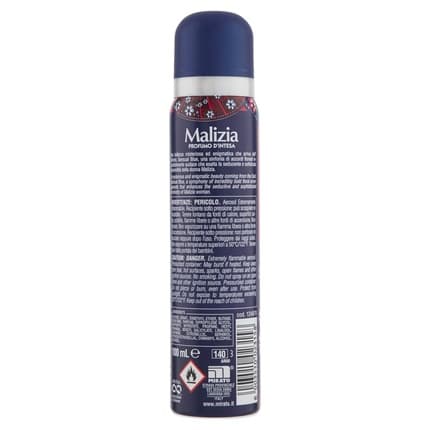 Malizia Seduction Blue Deodorant Déodorant (Déo) Mixte 100ml