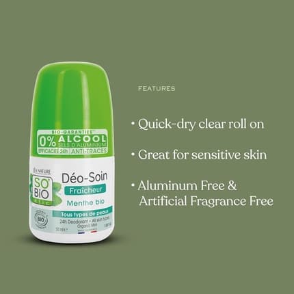 Bamboo Roll-on for Normal Skin Déodorant 50 ml