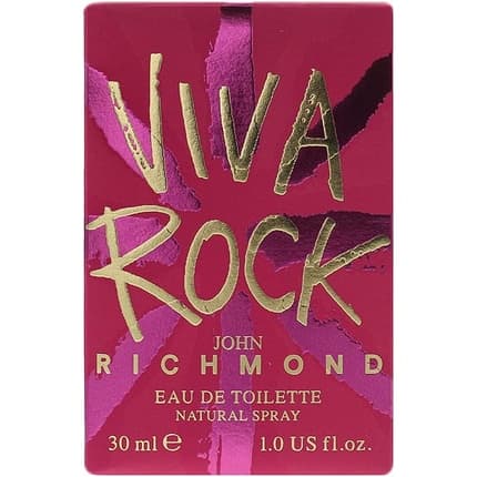 John Richmond Viva Rock Eau De Toilette 30ml Women Spray