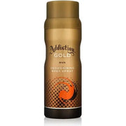 Addiction GOLD Men Deodorant Body Spray Fragrance 150ml Addiction