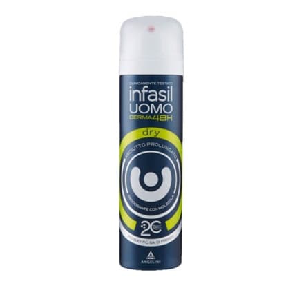 Infasil Derma 48h Dry with Molecule 2C and Betacyclodextrin Déodorant Homme 150 ml
