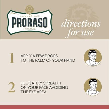 Proraso Moisturizing and Nourishing Lotion Après-Rasage Homme 400 ml