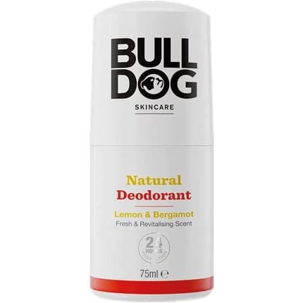 Bulldog Natural With Lemon & Bergamot Fresh & Revitalising Scent Déodorant 75 ml