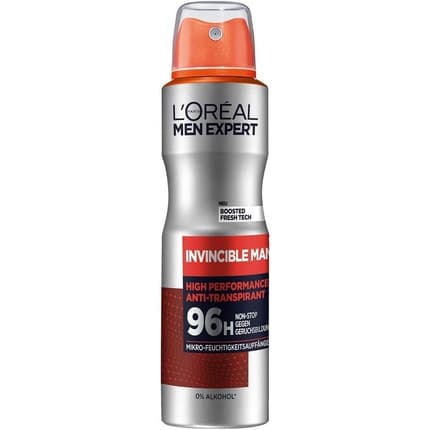 L'Oréal Men Expert Deospray Invincible Man 96h Déodorant 150 ml