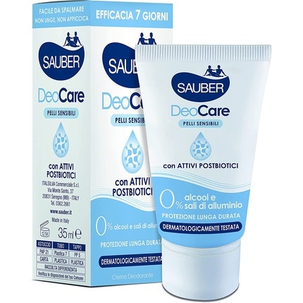 Sauber Deocare Crème Déodorant 35 ml