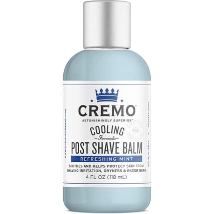 Cremo Cooling Post Shave Balm with Refreshing Mint Formula Lotion Après-Rasage Homme 118 ml