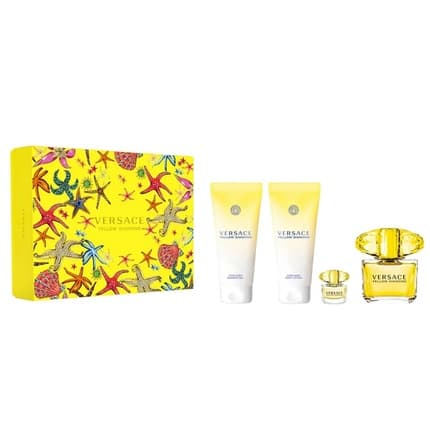 Versace Yellow Diamond Gift Set - , Body Lotion , , Shower Gel Coffret (Coffret) Mixte 90ml