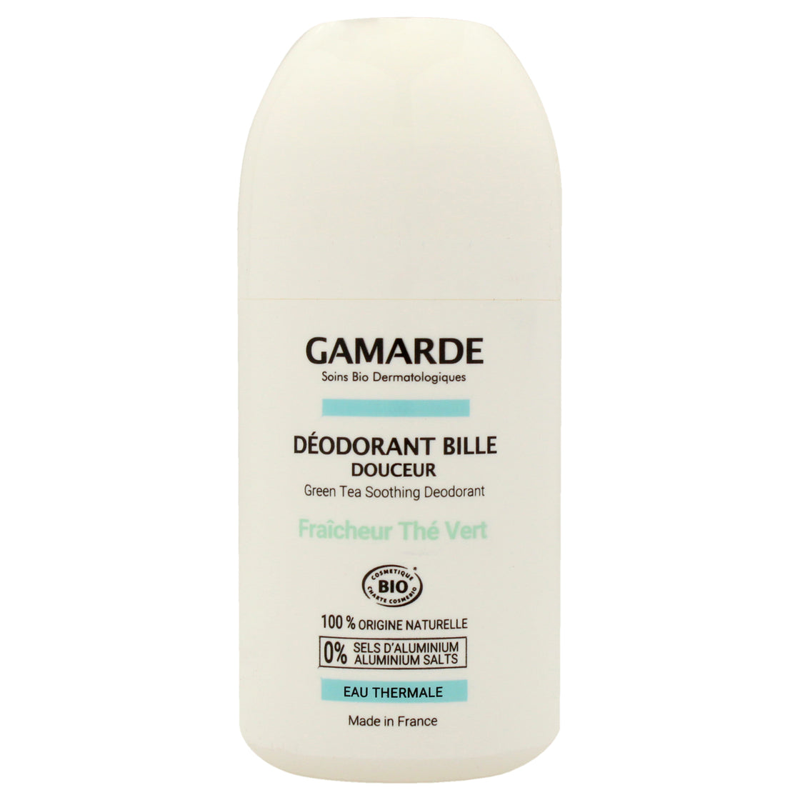 Gamarde Organic Roll-on Fresh Green Tea Déodorant 50 ml