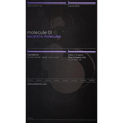 Escentric Molecules Floral Eau de Toilette (EDT) Mixte 30ml