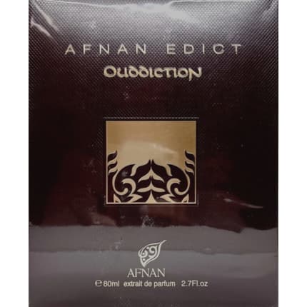 Afnan Edict Ouddiction Extract Perfume Parfum (Parfum) Mixte 80ml