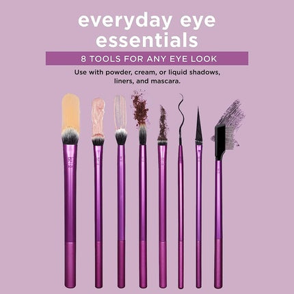 Real Techniques Everyday Eye Essentials Makeup Brush Set for Liner