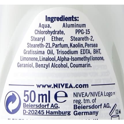 Nivea Roll-on Talc Sensation Sandalwood Déodorant 50 ml