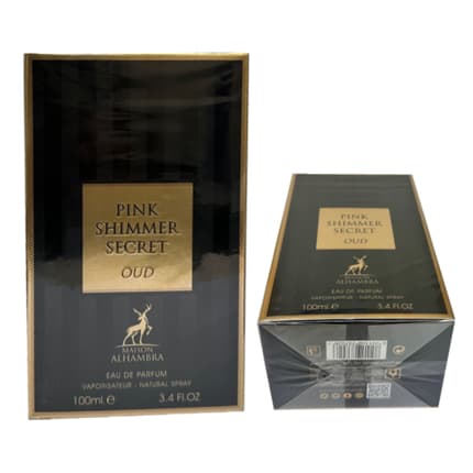 Maison Alhambra Pink Shimmer Secret Oud Eau de Parfum (EDP) Mixte