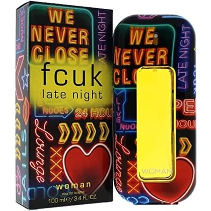 Fcuk French Connection UK Late Night Ladies Eau de Toilette (EDT) Mixte 100ml