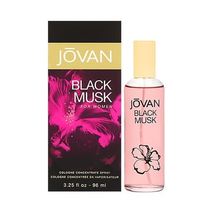 Jovan Musk Black Eau de Cologne Femme 96 ml