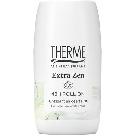 Therme Antiperspirant Extra Dry Zen White Lotus Roller 60 Ml Therme
