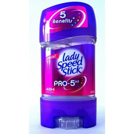 Lady Speed Stick Gel Pro 5 in 1 48H Anti-Perspirant Gel Déodorant Femme