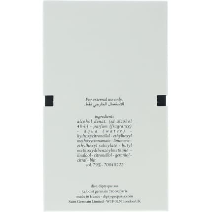 Diptyque L'Eau Papier Eau de Toilette 50 ml