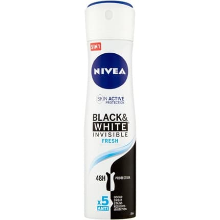 Nivea 's Deodorant Invisible For Black & White Fresh Déodorant (Déo) Femme 150ml