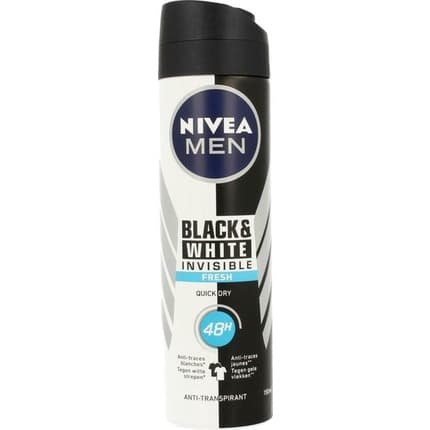 Nivea Deodorant Invisible Black & White Fresh Déodorant (Déo) Homme