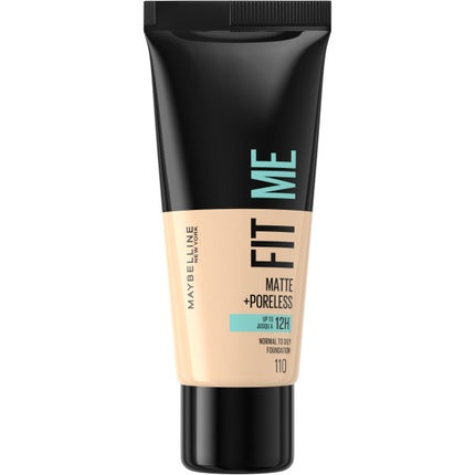 Maybelline Fit Me Liquid Foundation Mattifying Face Foundation 110 Porcelain 30ml
