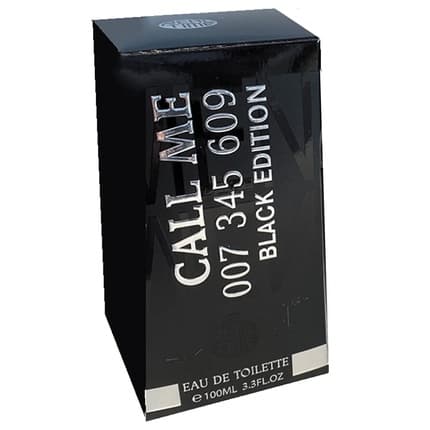 Realtime Call Me Black Edition Men's Eau de Toilette Homme 100 ml