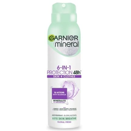 Garnier 6 In 1 Skin And Clothes Protection 48h Women Déodorant 150 ml