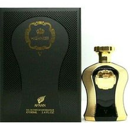 Afnan Highness V Black Unisex Eau de Parfum (EDP) Mixte 100ml