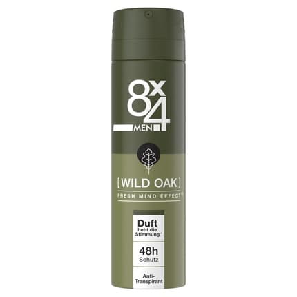 8x4 Men Wild Oak with Masculine Woody Scent Déodorant 150 ml