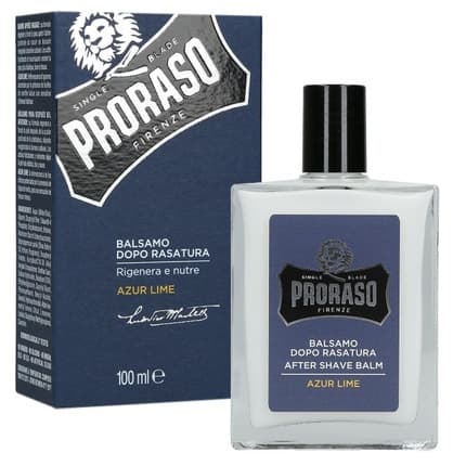Proraso Single Blade Azur Lime Baume Après-Rasage Homme 100 ml