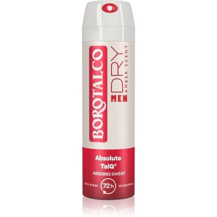 Borotalco Men Dry Amber Déodorant 150 ml