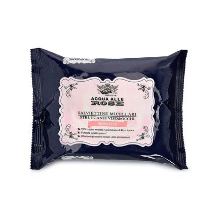Acqua Alle Rose Sensitive Skin Makeup Remover Wipes 20 Wipes - Maison des fragrances
