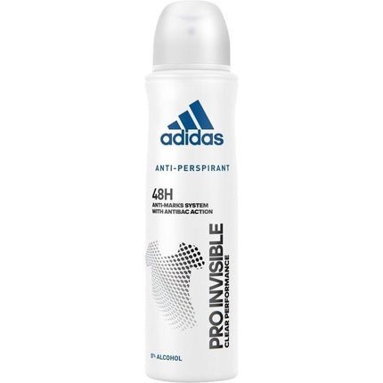 adidas Pro Invisible 48h Anti - Perspirant Deo Déodorant (Déo) Mixte 150ml - Maison des fragrances
