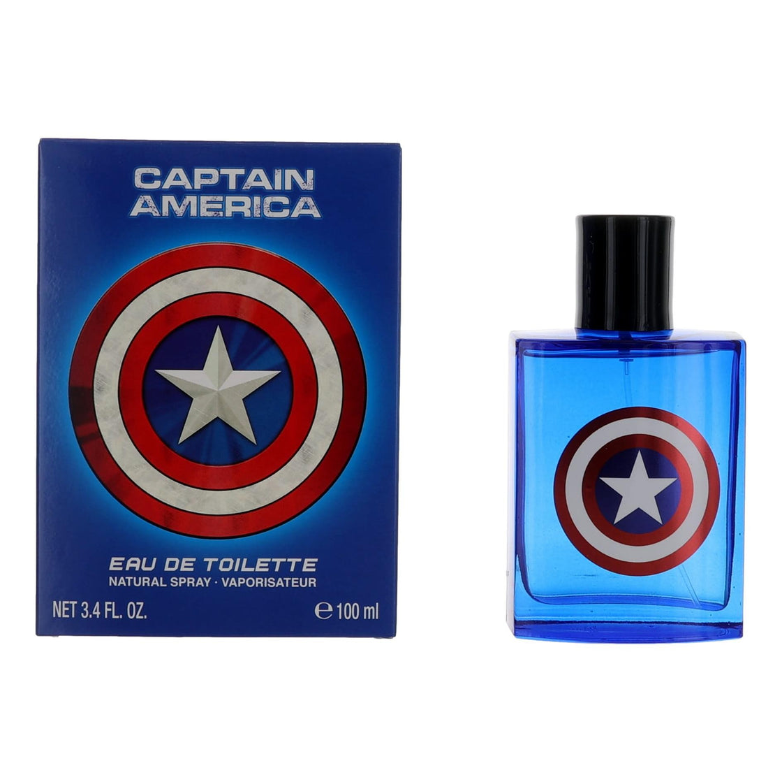 Captain America by Marvel for Kids 3.4 oz EDT Spray
