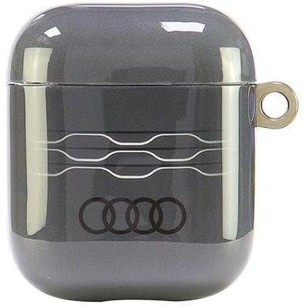 Audi IML Geometric Pattern Case for AirPods 1/2 Grey - Maison des fragrances