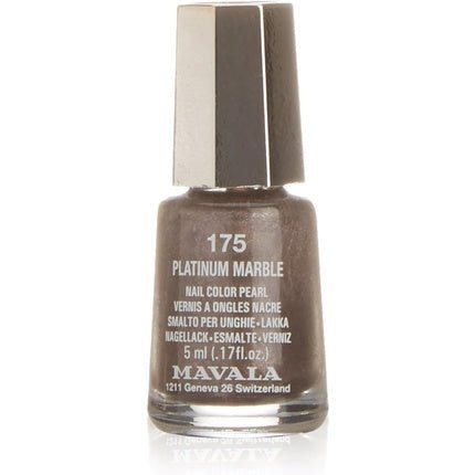 Bella Aurora and Mavala Platinum Marble 175 Nail Polish - Maison des fragrances