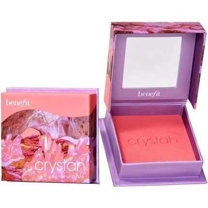 Benefit Blush 6g Net Wt. 0.21 Oz Crystah Strawberry Pink - Maison des fragrances