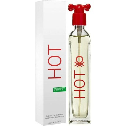 Benetton Hot New Edition Eau de Toilette Femme 100 ml - Maison des fragrances