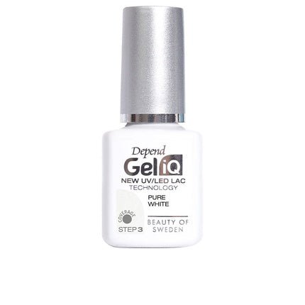 BETER Color Depend Gel iQ Pure White Nail Enamel 5ml - Maison des fragrances