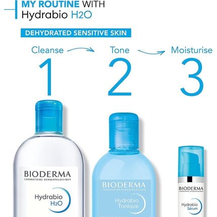 Bioderma Hydrabio H2O Cleansing and Moisturising Micellar Water for Dehydrated Skin 500ml - Maison des fragrances