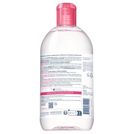 Bioderma Sensibio H2O Micellar Water Makeup Remover Cleanser for Face - Maison des fragrances