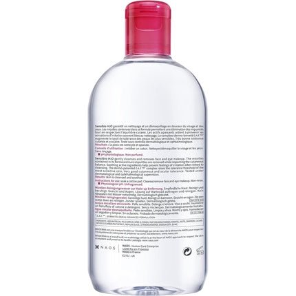 Bioderma Sensibio H2O Solution Micellaire Cleanser Makeup Remover 500ml - Maison des fragrances